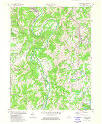 1981 Map of Alexandria, KY, 1982 Print