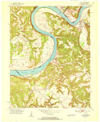 Download a high-resolution, GPS-compatible USGS topo map for Alton, KY (1951 edition)