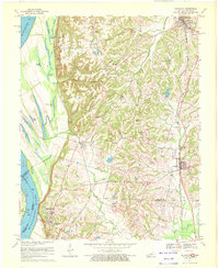 Download a high-resolution, GPS-compatible USGS topo map for Arlington, KY (1972 edition)