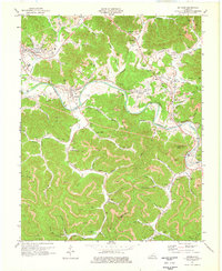 Download a high-resolution, GPS-compatible USGS topo map for Artemus, KY (1976 edition)