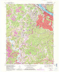Download a high-resolution, GPS-compatible USGS topo map for Ashland, KY (1985 edition)