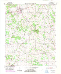 Download a high-resolution, GPS-compatible USGS topo map for Auburn, KY (1983 edition)