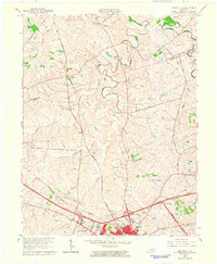 Download a high-resolution, GPS-compatible USGS topo map for Austerlitz, KY (1966 edition)