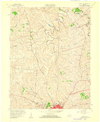 preview thumbnail of historical topo map of Clark County, KY in 1959