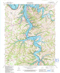 Download a high-resolution, GPS-compatible USGS topo map for Austin, KY (1995 edition)