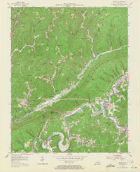 Download a high-resolution, GPS-compatible USGS topo map for Balkan, KY (1971 edition)
