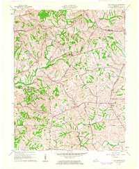 preview thumbnail of historical topo map of Shelby County, KY in 1961