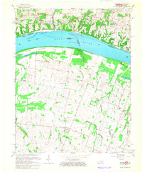 Download a high-resolution, GPS-compatible USGS topo map for Bandana, KY (1968 edition)