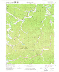 Download a high-resolution, GPS-compatible USGS topo map for Barcreek, KY (1979 edition)