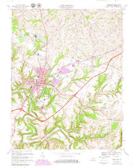 Download a high-resolution, GPS-compatible USGS topo map for Bardstown, KY (1979 edition)