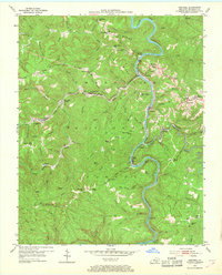 Download a high-resolution, GPS-compatible USGS topo map for Barthell, KY (1968 edition)