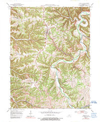 Download a high-resolution, GPS-compatible USGS topo map for Bedford, KY (1989 edition)
