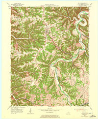 Download a high-resolution, GPS-compatible USGS topo map for Bedford, KY (1972 edition)