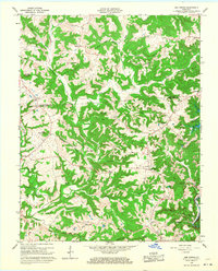 Download a high-resolution, GPS-compatible USGS topo map for Bee Spring, KY (1968 edition)