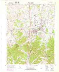 Download a high-resolution, GPS-compatible USGS topo map for Berea, KY (1979 edition)