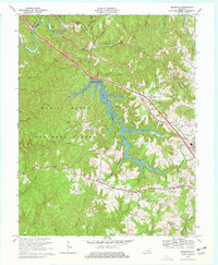 Download a high-resolution, GPS-compatible USGS topo map for Bernstadt, KY (1977 edition)