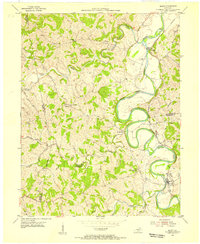 Download a high-resolution, GPS-compatible USGS topo map for Berry, KY (1955 edition)