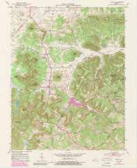 Download a high-resolution, GPS-compatible USGS topo map for Bighill, KY (1989 edition)