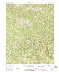 Download a high-resolution, GPS-compatible USGS topo map for Billows, KY (1987 edition)