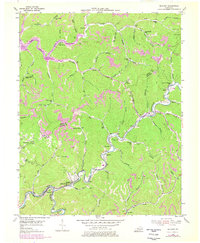 Download a high-resolution, GPS-compatible USGS topo map for Blackey, KY (1978 edition)