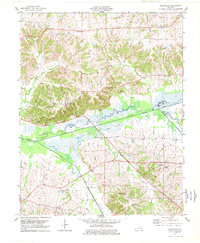 preview thumbnail of historical topo map of Blandville, KY in 1977