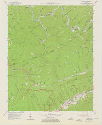 Download a high-resolution, GPS-compatible USGS topo map for Bledsoe, KY (1976 edition)