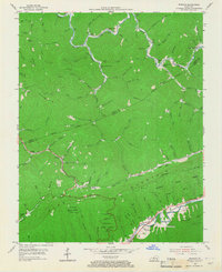 Download a high-resolution, GPS-compatible USGS topo map for Bledsoe, KY (1967 edition)