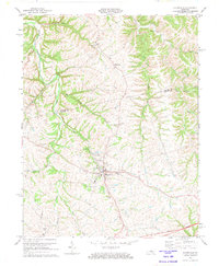 Download a high-resolution, GPS-compatible USGS topo map for Bloomfield, KY (1974 edition)