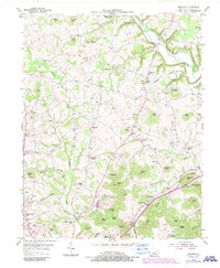 Download a high-resolution, GPS-compatible USGS topo map for Bobtown, KY (1987 edition)