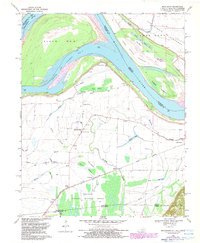 preview thumbnail of historical topo map of Fulton County, KY in 1969