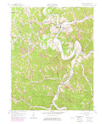 Download a high-resolution, GPS-compatible USGS topo map for Booneville, KY (1978 edition)