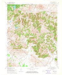 Download a high-resolution, GPS-compatible USGS topo map for Bordley, KY (1971 edition)