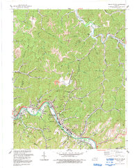 Download a high-resolution, GPS-compatible USGS topo map for Broad Bottom, KY (1992 edition)