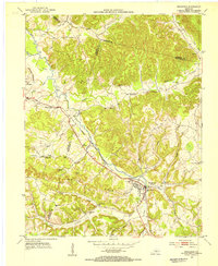 Download a high-resolution, GPS-compatible USGS topo map for Brodhead, KY (1954 edition)
