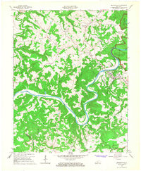 Download a high-resolution, GPS-compatible USGS topo map for Brownsville, KY (1967 edition)
