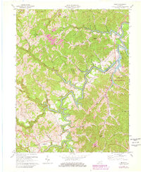 Download a high-resolution, GPS-compatible USGS topo map for Bruin, KY (1978 edition)