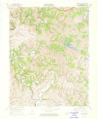 preview thumbnail of historical topo map of Washington County, KY in 1972