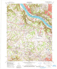 Download a high-resolution, GPS-compatible USGS topo map for Burlington, KY (1993 edition)