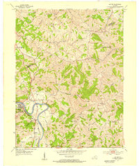 Download a high-resolution, GPS-compatible USGS topo map for Butler, KY (1955 edition)