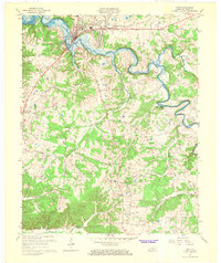 Download a high-resolution, GPS-compatible USGS topo map for Cadiz, KY (1968 edition)