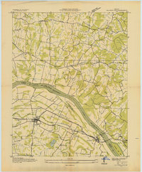 1936 Map of Calvert City