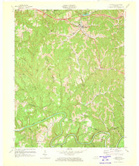Download a high-resolution, GPS-compatible USGS topo map for Campton, KY (1973 edition)