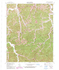 Download a high-resolution, GPS-compatible USGS topo map for Cannel City, KY (1993 edition)