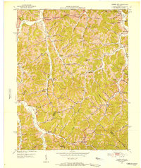 Download a high-resolution, GPS-compatible USGS topo map for Cannel City, KY (1952 edition)