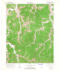 Download a high-resolution, GPS-compatible USGS topo map for Cannel City, KY (1967 edition)
