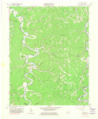 Download a high-resolution, GPS-compatible USGS topo map for Canoe, KY (1981 edition)