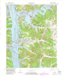 Download a high-resolution, GPS-compatible USGS topo map for Canton, KY (1983 edition)
