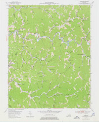 Download a high-resolution, GPS-compatible USGS topo map for Carrie, KY (1977 edition)