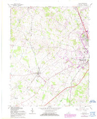 Download a high-resolution, GPS-compatible USGS topo map for Cecilia, KY (1987 edition)