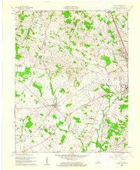 preview thumbnail of historical topo map of Cecilia, KY in 1960